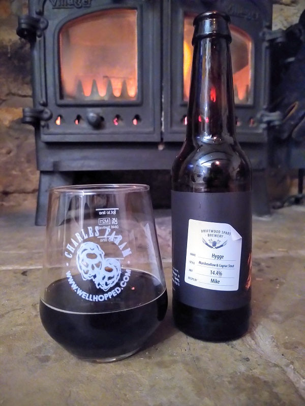 Hygge - Cognac & Marshmallow Imperial Stout 14.4% - Experimental Small Batch Beer