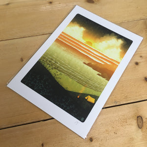Beacon A4 Artwork by Jago Silver