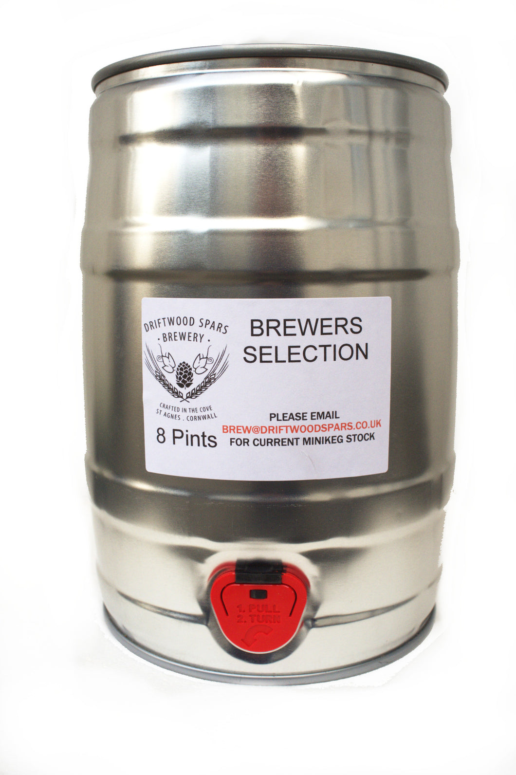 Pete's Mild 5 Litre Minikeg - Cask style beer at home!